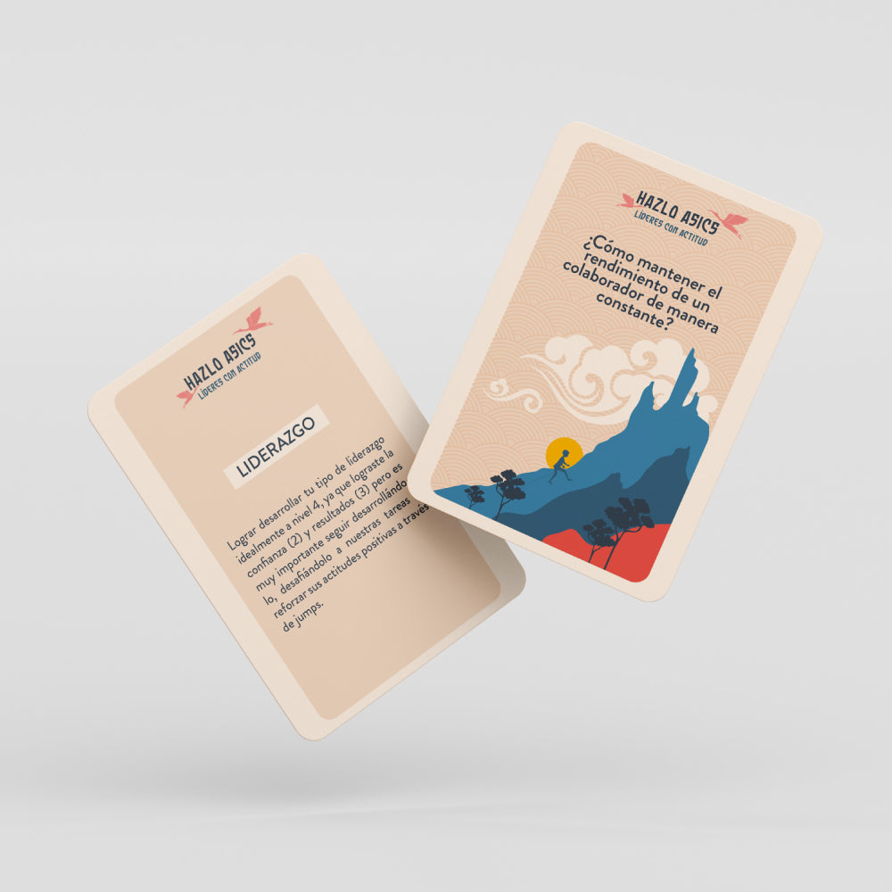 Mazo de cartas trabajo de liderazgo